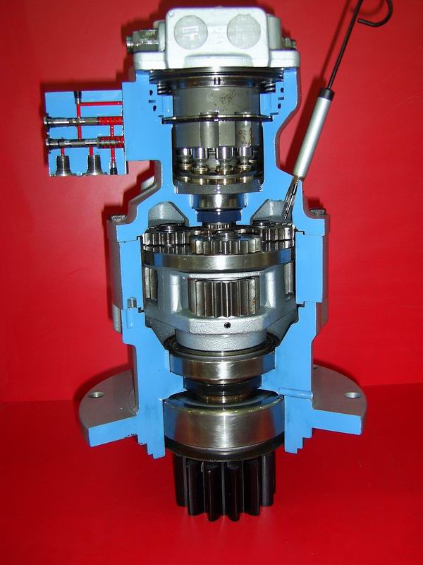 挖掘機回轉(zhuǎn)馬達模型在教學與實訓中的關(guān)鍵作用